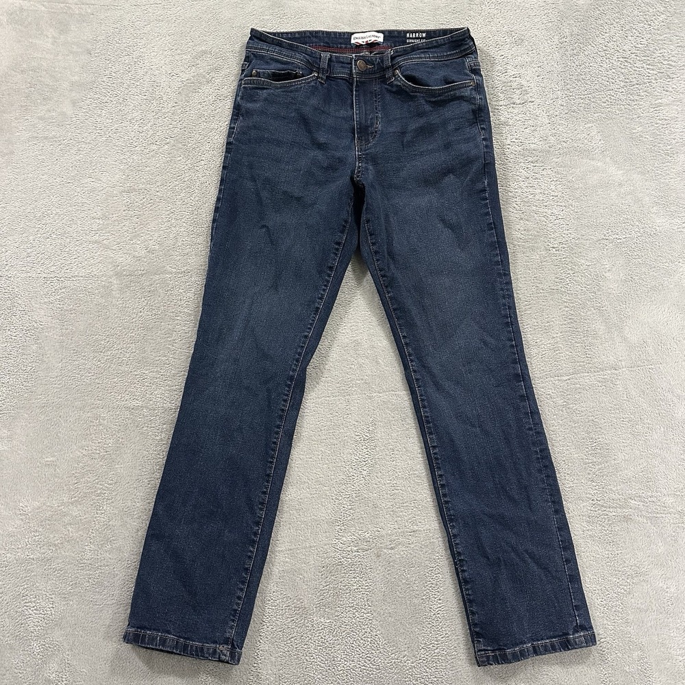 English Laundry Jeans Men's 32 x 31* Straight Fit Blue Baggy Denim Casual